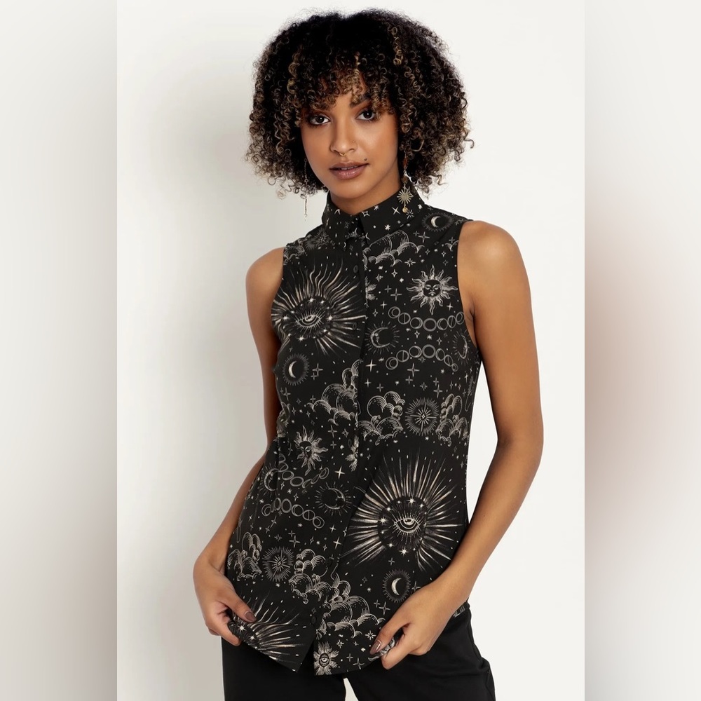 BlackMilk Celestial Eye Business Time Shirt